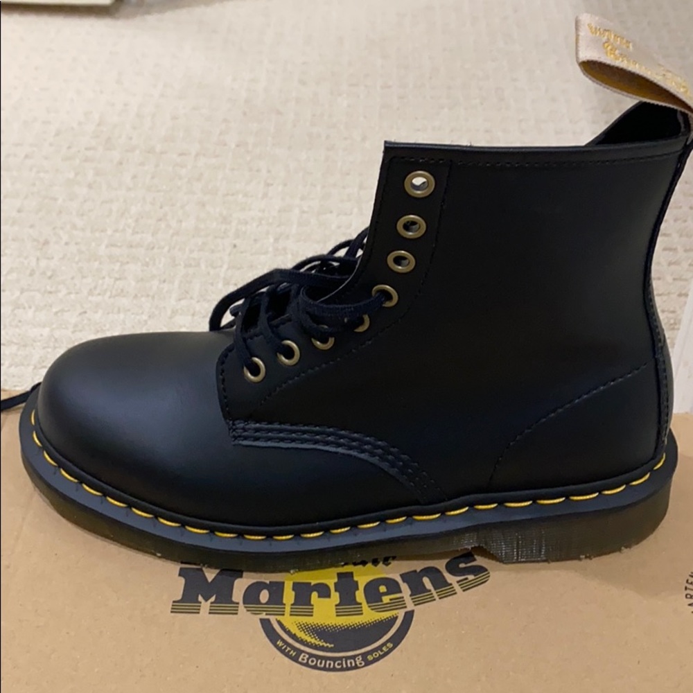 Vegan 1460 Doc Martins Lace Up Boots